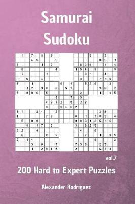 Book cover for Samurai Sudoku Puzzles - 200 Hard to Expert vol. 7