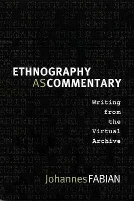 Book cover for Ethnography as Commentary