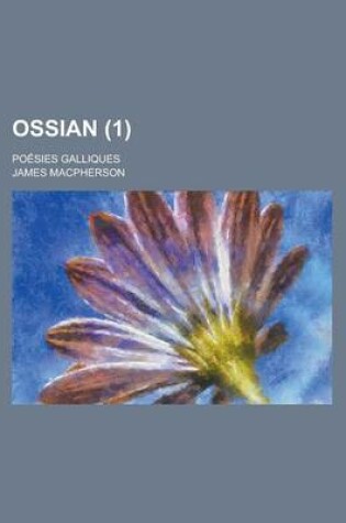 Cover of Ossian; Poesies Galliques (1)
