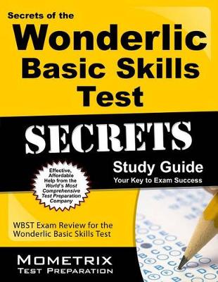 Cover of Secrets of the Wonderlic Basic Skills Test Study Guide