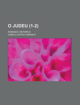 Book cover for O Judeu (1-2); Romance Historico