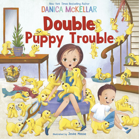 Book cover for Double Puppy Trouble