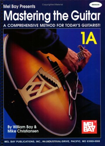 Book cover for Mastering the Guitar Book 1a - Spiral