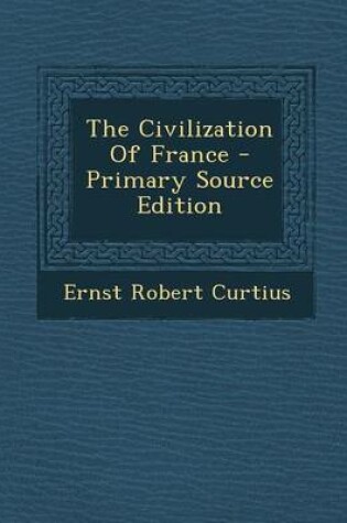 Cover of Civilization of France