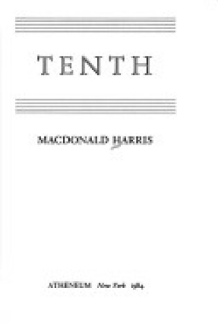 Cover of Tenth