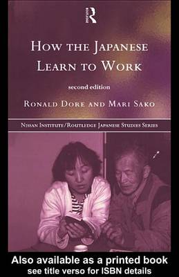 Cover of How the Japanese Learn to Work