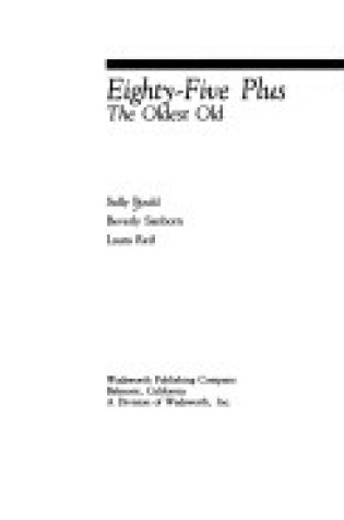 Cover of Eighty Five Plus