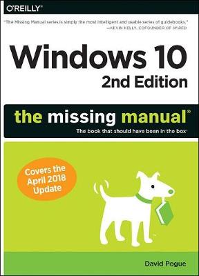 Book cover for Windows 10 - The Missing Manual 2e