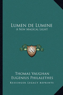 Book cover for Lumen de Lumine