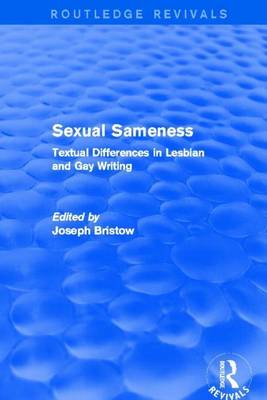 Cover of Sexual Sameness