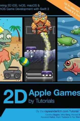 Cover of 2D Apple Games by Tutorials