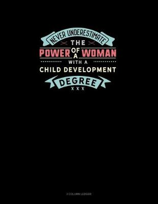 Cover of Never Underestimate The Power Of A Woman With A Child Development Degree