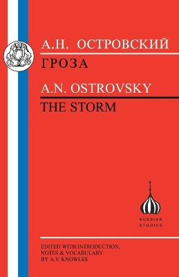 Book cover for Ostrovsky:"the Storm"