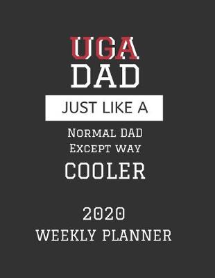 Book cover for UGA Dad Weekly Planner 2020