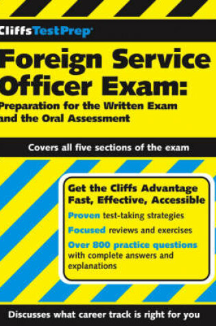 Cover of CliffsTestPrep Foreign Service Officer Exam: Preparation for the Written Exam and the Oral Assessment