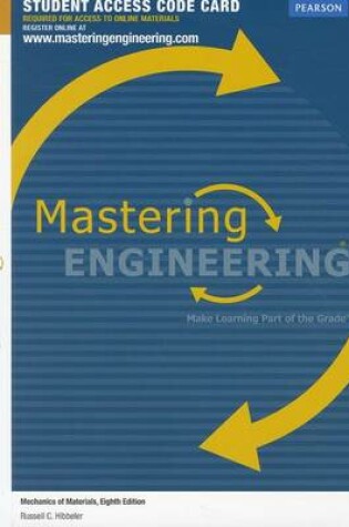 Cover of Mastering Engineering -- Access Card -- for Mechanics of Materials