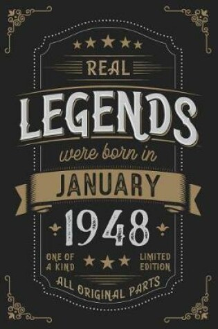 Cover of Real Legendes were born in Januar 1948