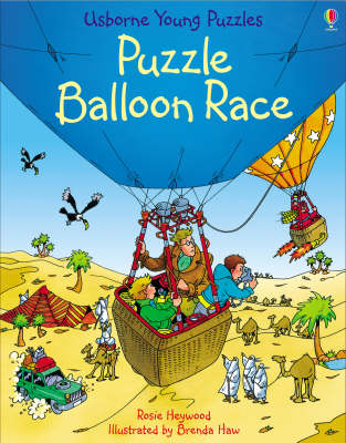 Book cover for Puzzle Balloon Race