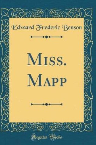 Cover of Miss. Mapp (Classic Reprint)