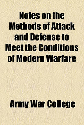 Book cover for Notes on the Methods of Attack and Defense to Meet the Conditions of Modern Warfare