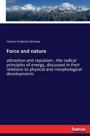 Cover of Force and nature