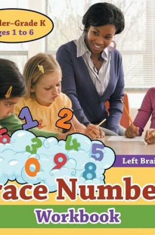 Cover of Trace Numbers Workbook Toddler-Grade K - Ages 1 to 6