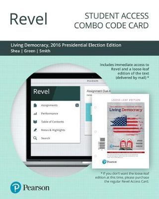 Book cover for Revel for Living Democracy, 2016 Presidential Election Edition -- Combo Access Card