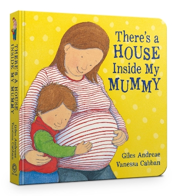 Book cover for There's A House Inside My Mummy Board Book