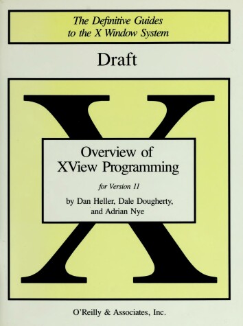 Book cover for XView Programmers Guide