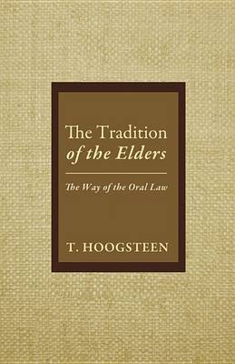 Book cover for The Tradition of the Elders