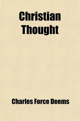 Book cover for Christian Thought (Volume 1)