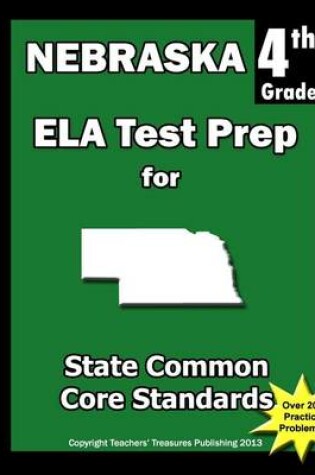 Cover of Nebraska 4th Grade Ela Test Prep