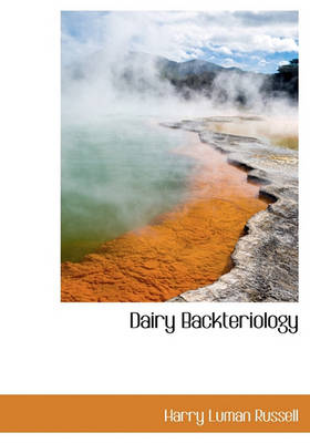 Book cover for Dairy Backteriology