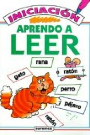 Cover of Aprendo A Leer, Iniciacion