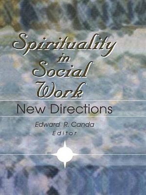 Book cover for Spirituality in Social Work