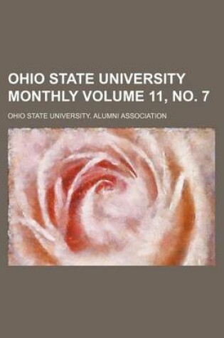 Cover of Ohio State University Monthly Volume 11, No. 7