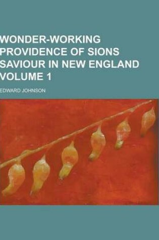 Cover of Wonder-Working Providence of Sions Saviour in New England Volume 1