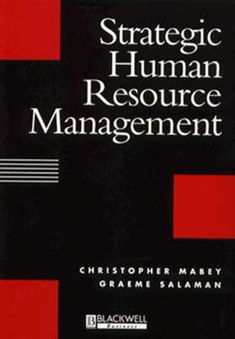 Book cover for Strategic Human Resource Management