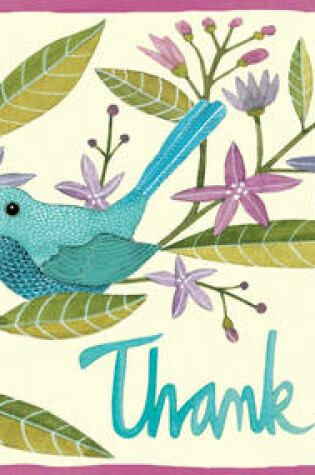 Cover of Avian Friends Parcel Thank You Notes