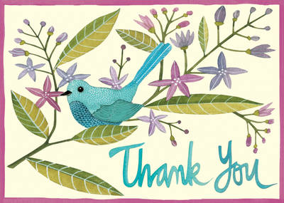 Book cover for Avian Friends Parcel Thank You Notes