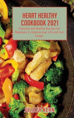 Book cover for Heart Healthy Cookbook 2021