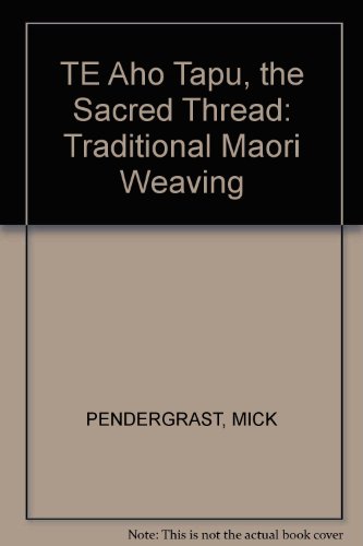 Book cover for TE Aho Tapu, the Sacred Thread