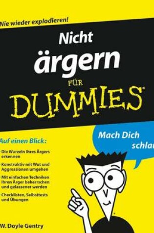 Cover of Nicht argern fur Dummies