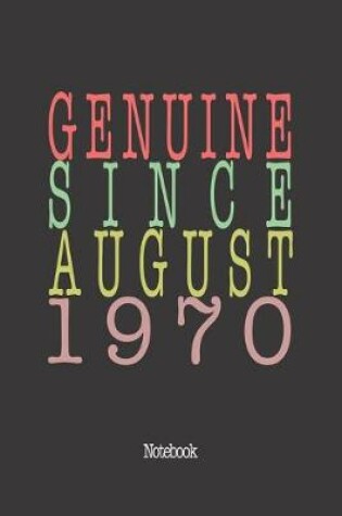 Cover of Genuine Since August 1970