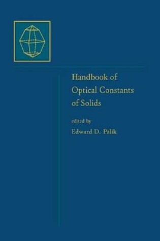 Cover of Handbook of Thermo-Optic Coefficients of Optical Materials with Applications