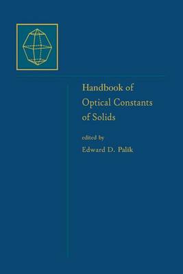 Cover of Handbook of Thermo-Optic Coefficients of Optical Materials with Applications