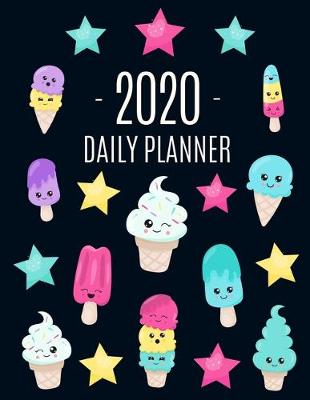 Book cover for Cute Ice Cream Year Planner 2020