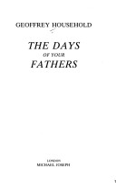 Book cover for The Days of Your Fathers