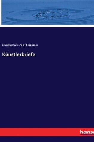 Cover of Künstlerbriefe