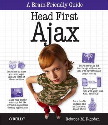 Book cover for Head First Ajax